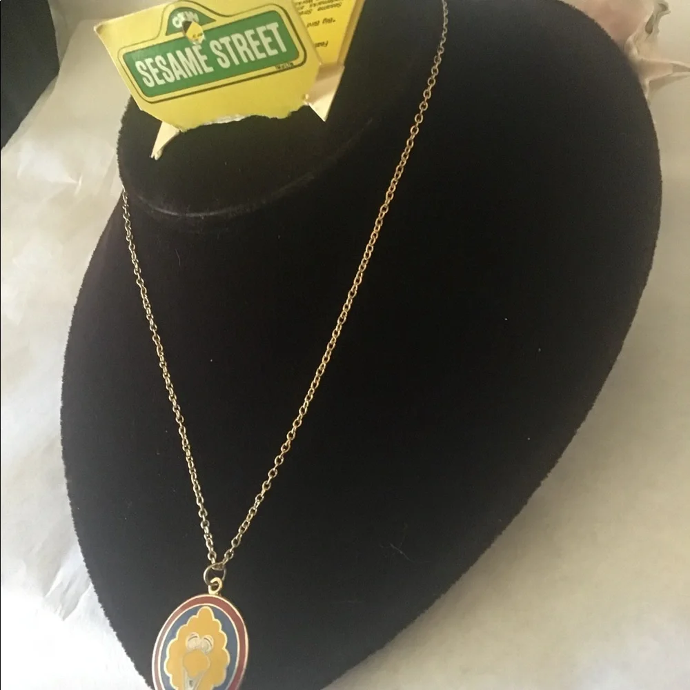 Authentic Sesame Street Big Bird Necklace